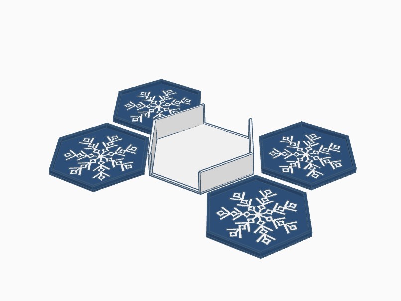 Snowflake Coasters preview
